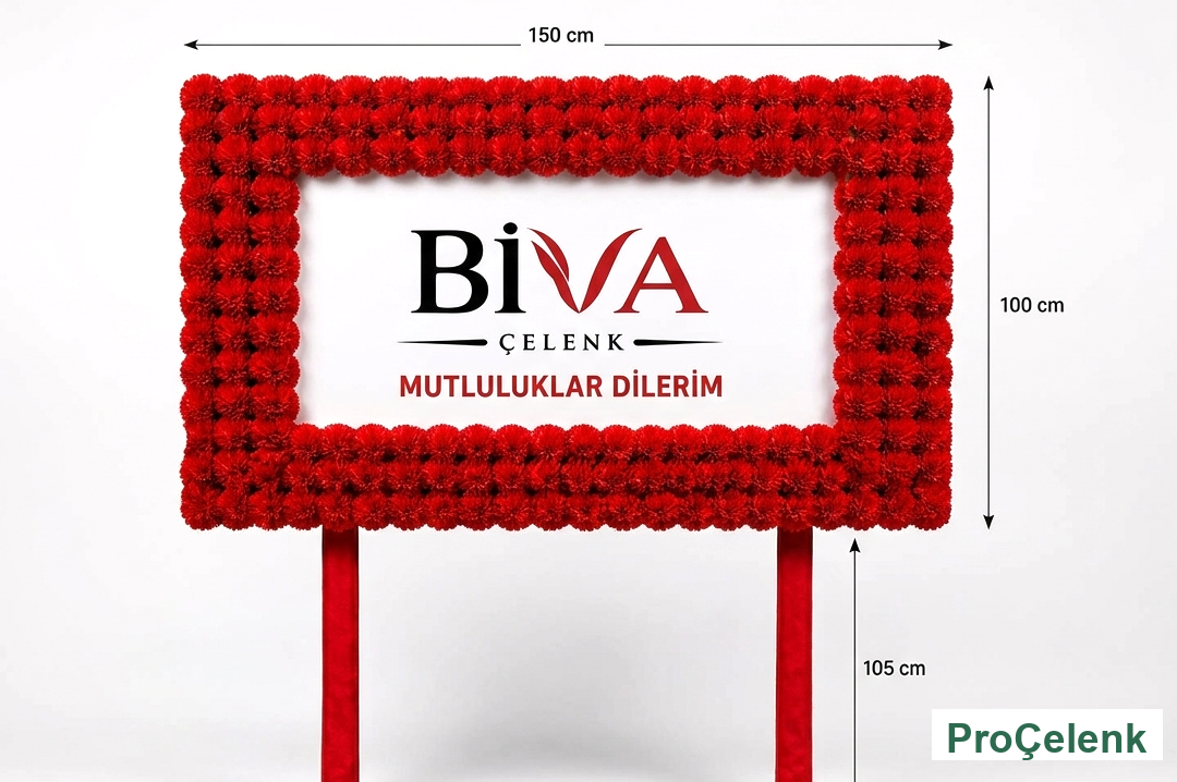 Düğün Pano Çelenk — düğün çelengi